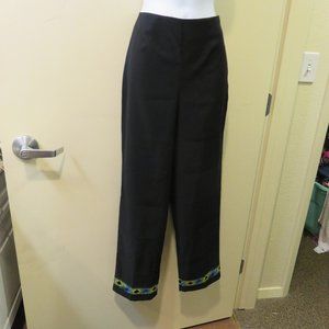 CLIO 80'S VINTAGE SLACKS / SIZE 2 / POLY/SPANDEX